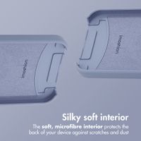 imoshion Color Backcover mit abnehmbarem Handykette und MagSafe Apple iPhone 15 - Ash Blue