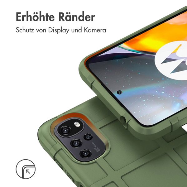 imoshion Rugged Shield Backcover für das Motorola Moto G22 / E32 / E32s - Grün