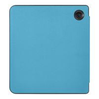 imoshion Slim Hard Case Sleepcover mit Stand für das Kobo Libra Colour / Tolino Vision Color - Hellblau