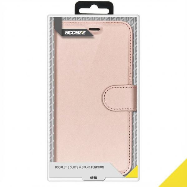 Accezz Wallet TPU Klapphülle Samsung Galaxy S21 Ultra - Rosé gold