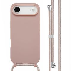 imoshion SilikonHülle mit Band Apple iPhone Air - Sand Pink