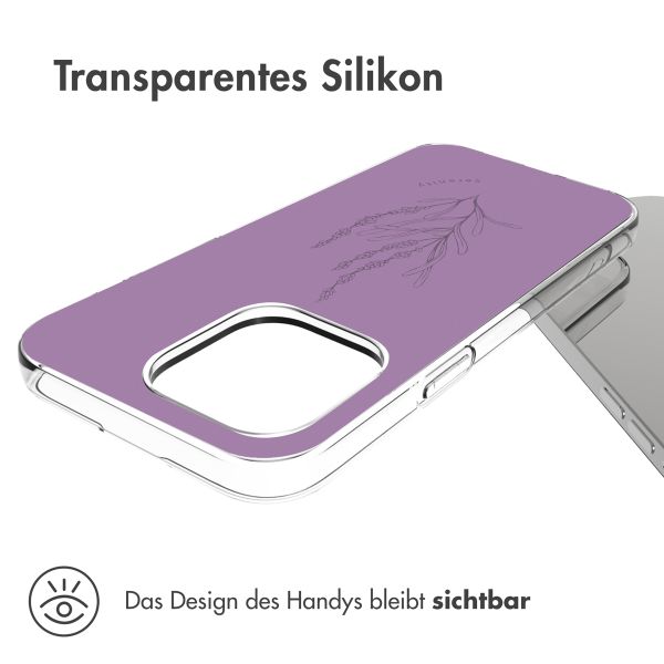 imoshion Design Hülle für das iPhone 14 Pro Max - Floral Purple