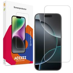 Accezz Full Cover Screen Protector aus gehärtetem Glas Apple iPhone Air