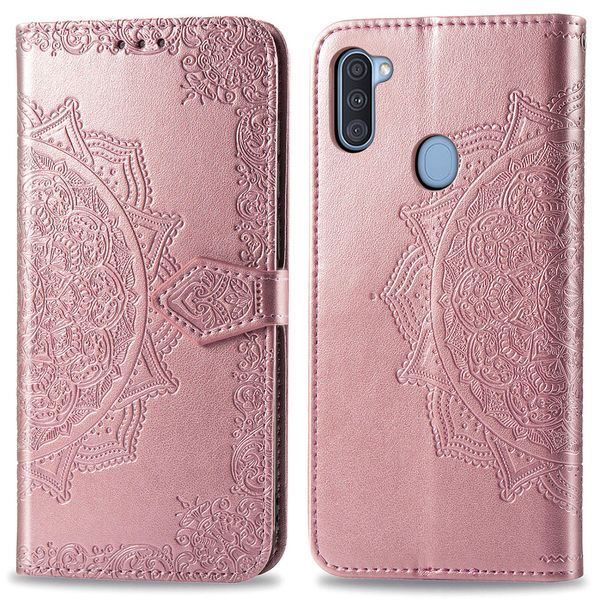 imoshion Mandala Klapphülle Samsung Galaxy M11 / A11 - Roségold