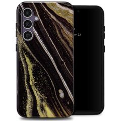 Selencia Vivid Back Cover Samsung Galaxy S23 FE - Chic Marble