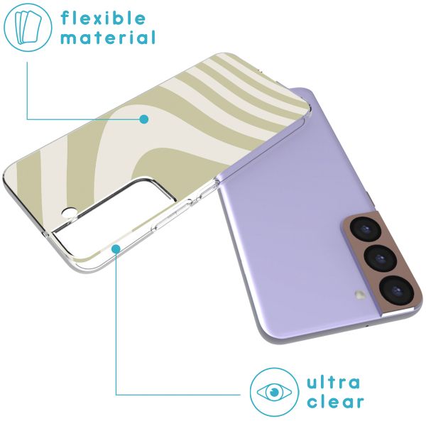 imoshion Design Hülle Samsung Galaxy S22 - Retro Green