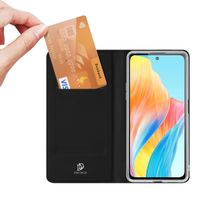 Dux Ducis Slim TPU Klapphülle für das Oppo A98 - Schwarz