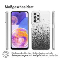 imoshion Design Hülle für das Samsung Galaxy A23 (5G) - Splatter Black