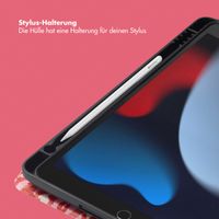 Selencia Vivid Klapphülle Apple iPad 9 (2021) 10.2 Zoll / iPad 8 (2020) 10.2 Zoll / iPad 7 (2019) 10.2 Zoll - Wild Spots Lipstick