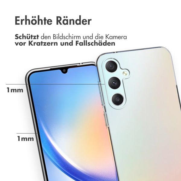 Accezz Clear TPU Backcover Samsung Galaxy S23 FE - Transparent