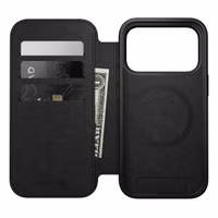 Nomad Modern Leather Folio Klapphülle Apple iPhone 17 Pro - Braun