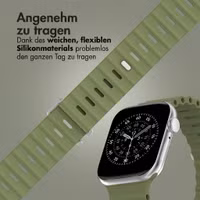 Accezz Ocean Armband für Apple Watch | 38/40/41/42 mm - Khaki