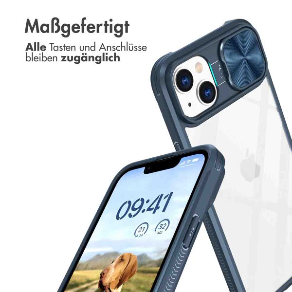 imoshion Back Cover mit Kameraschieber Apple iPhone 14 - Dunkelblau