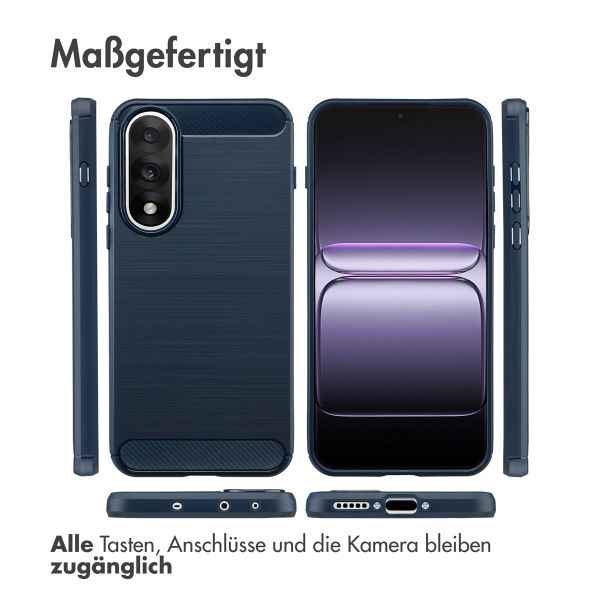 imoshion Brushed Back Cover OnePlus Nord 5 - Dunkelblau