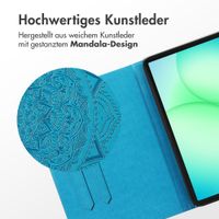 imoshion Mandala Klapphülle Samsung Galaxy Tab A11 Plus - Türkis