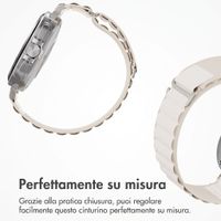 Accezz Nylon Alpine Armband für Samsung Galaxy Watch Ultra 2 (2026) / Ultra (2024/2025) - Polarstern
