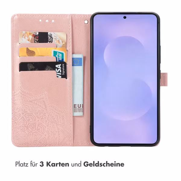 imoshion Mandala Klapphülle Samsung Galaxy S26 - Rose Gold