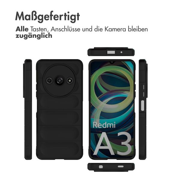 imoshion EasyGrip Backcover Xiaomi Redmi A3 - Schwarz