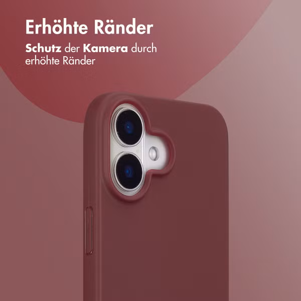 imoshion TPU Color Cover iPhone 16 - Wine Red