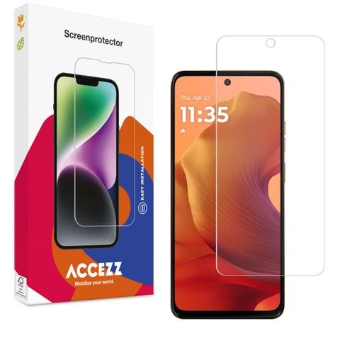 Accezz Screen Protector aus gehärtetem Glas Motorola Moto G56