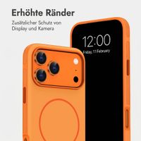 imoshion Color Backcover mit Thin MagSafe Ring Apple iPhone 17 Pro - Orange