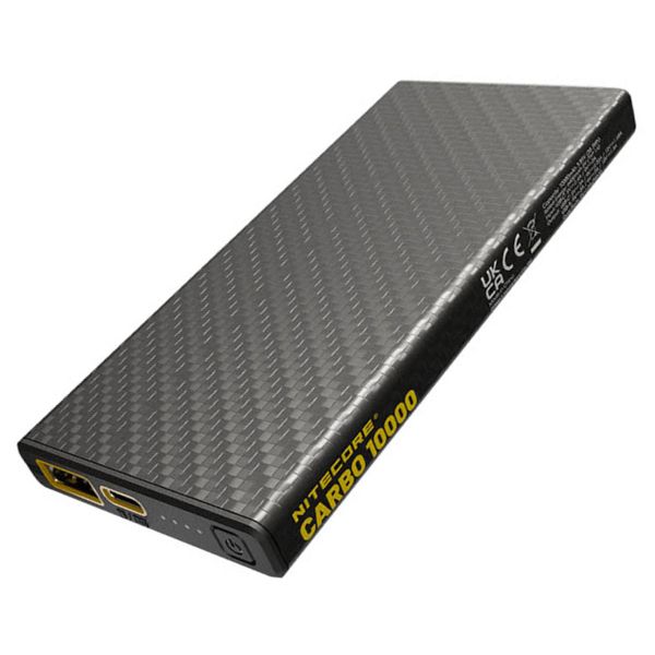 Nitecore Carbo 10000 | Carbonfaser Powerbank - 10.000 mAh