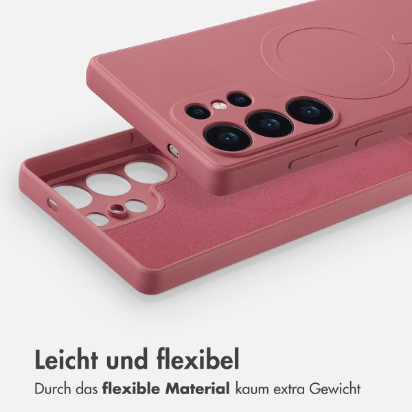 imoshion Color Back Cover mit MagSafe Samsung Galaxy S25 Ultra - Dusty Rose