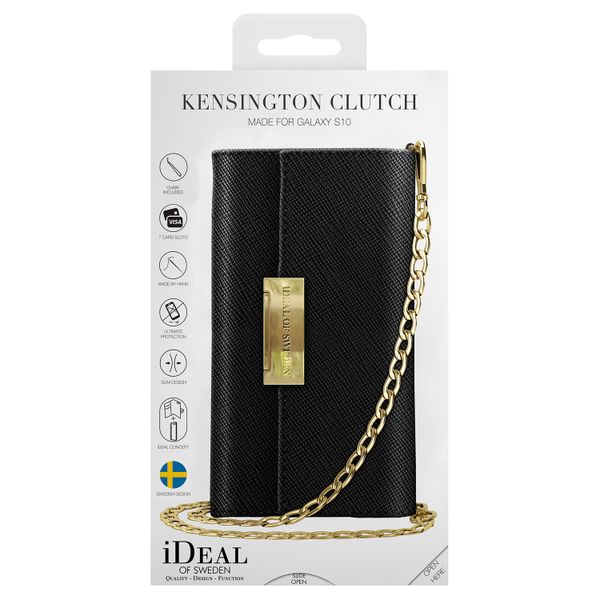 iDeal of Sweden Kensington Clutch Klapphülle Schwarz für das Samsung Galaxy S10