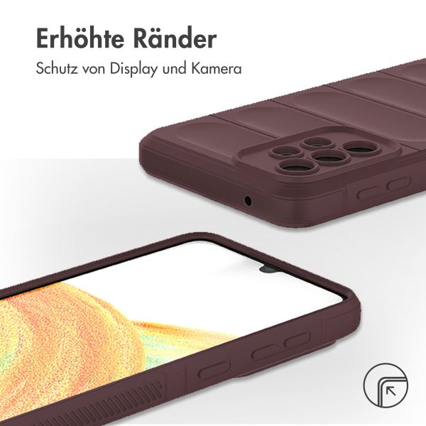 imoshion EasyGrip Backcover Samsung Galaxy A33 - Aubergine