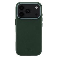 Accezz MagSafe Leather Backcover Apple iPhone 18 Pro / 17 Pro - Cedar Green