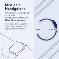 Apple Nike Sport Band für das Apple Watch Series 1-9 / SE - 38/40/41 mm / Series 10 - 42 mm - Bright Crimson / Gym Red