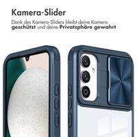 imoshion Back Cover mit Kameraschieber für das Samsung Galaxy A34 (5G) - Dunkelblau