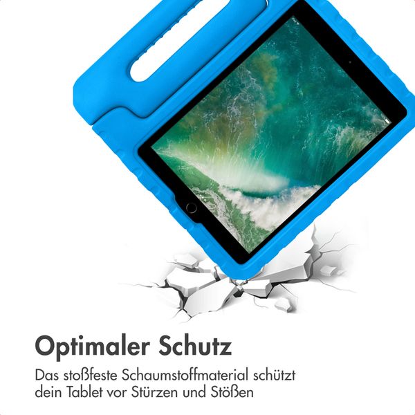 imoshion Schutzhülle mit Handgriff kindersicher Apple iPad 6 (2018) 9.7 Zoll / iPad 5 (2017) 9.7 Zoll - Blau