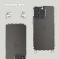 Selencia Backcover mit abnehmbaren Haken Apple iPhone 15 Pro Max - Transparent