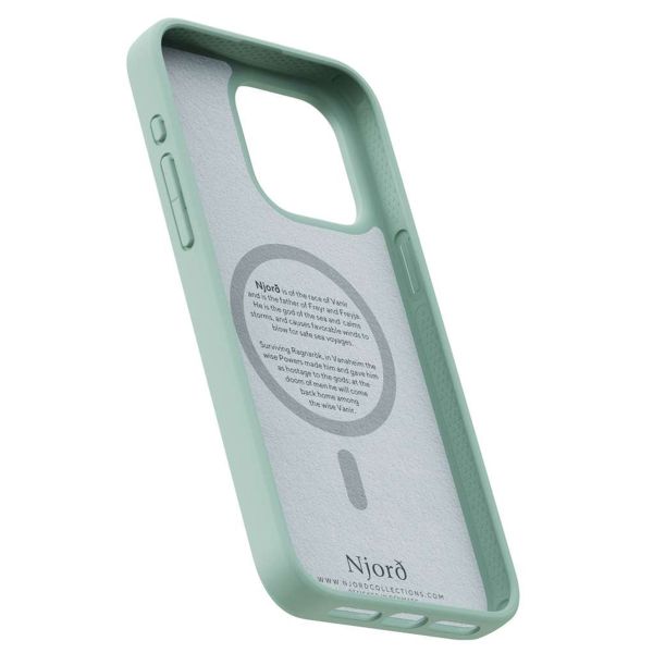 Njorð Collections Fabric MagSafe Case für das iPhone 15 Pro Max - Turquoise