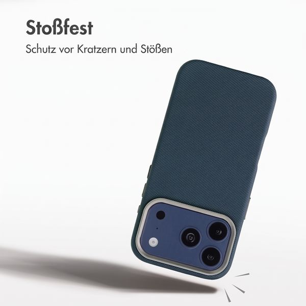 Accezz Mesh Backcover mit MagSafe Apple iPhone 17 Pro - Dunkelblau