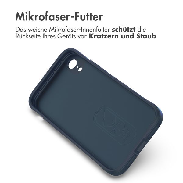 imoshion EasyGrip Back Cover für das Apple iPhone Xr - Dunkelblau