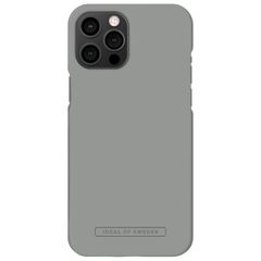 iDeal of Sweden Seamless Case Back Cover für das iPhone 12 Pro Max - Ash Grey