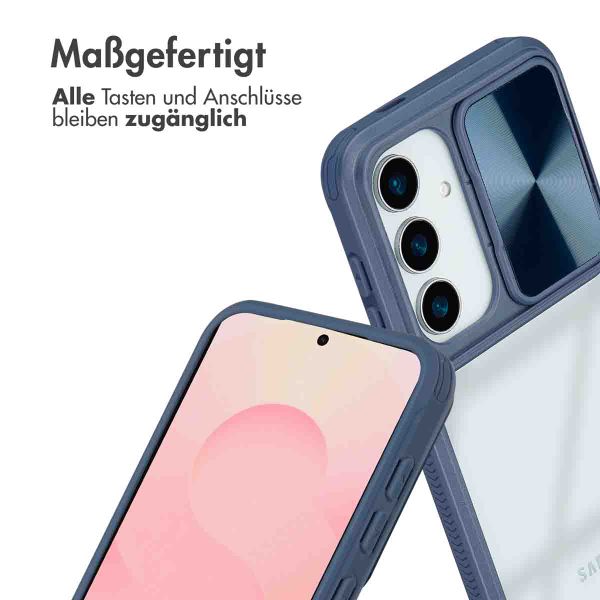 imoshion Back Cover mit Kameraschieber Samsung Galaxy S25 - Dunkelblau
