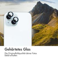 imoshion 2er-Pack Objektivschutz für Kamera für das Apple iPhone 15 / 15 Plus - Blue