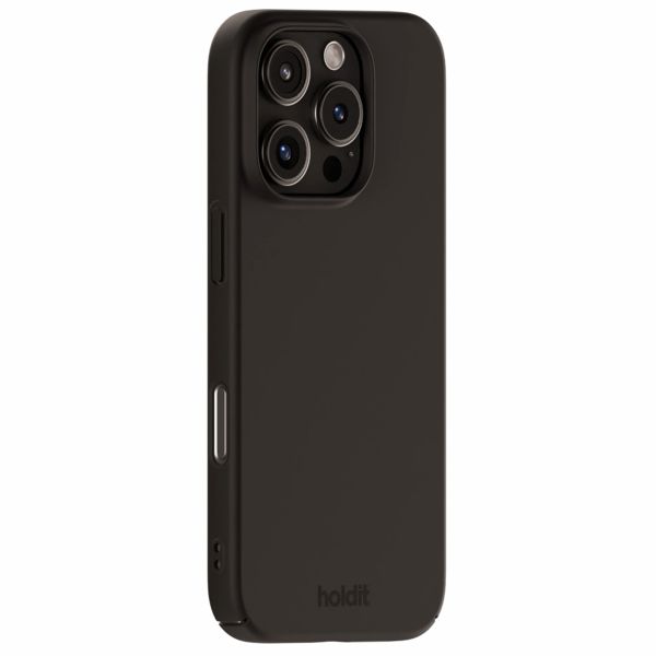 Holdit Slim Case für das iPhone 16 Pro Max - Black