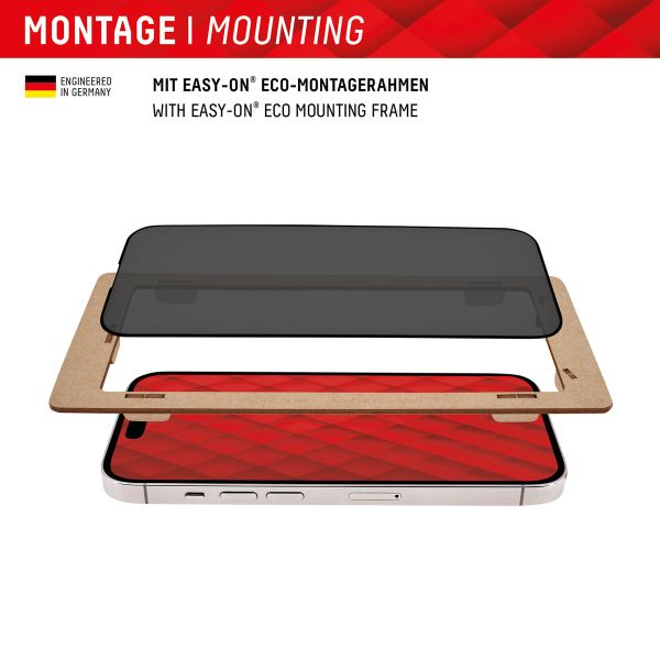 Displex Displayschutz aus gehärtetem Glas Privacy Samsung Galaxy S24 Plus / S25 Plus