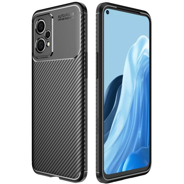 imoshion Carbon-Hülle für das Realme 9 Pro - Schwarz