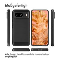 imoshion Brushed Back Cover Google Pixel 8 - Schwarz
