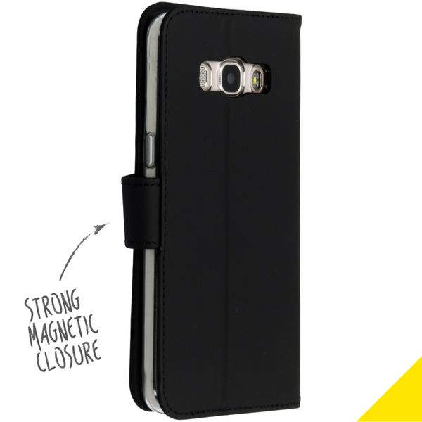 Accezz Wallet TPU Klapphülle Samsung Galaxy J5 (2016) - Schwarz