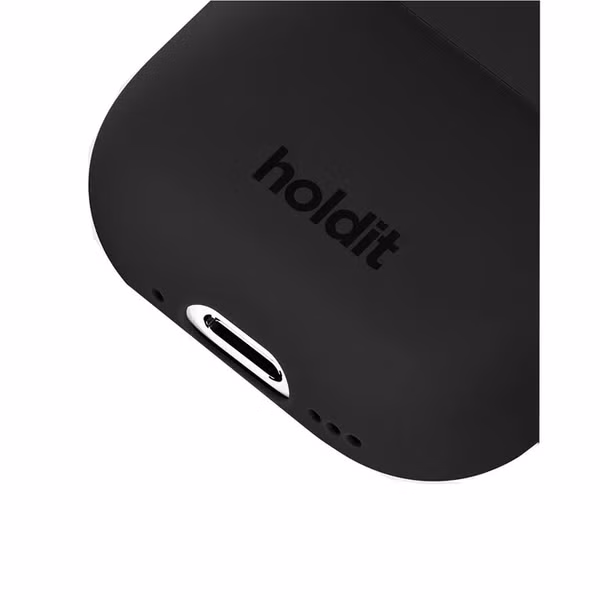 Holdit Silicone Case Apple AirPods 4 - Schwarz