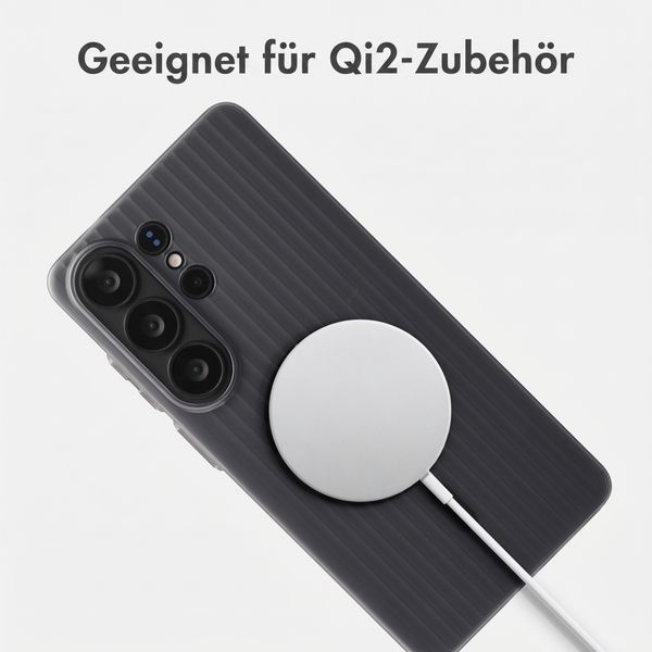 Accezz Lite Backcover mit MagSafe | Fluted | Samsung Galaxy S26 Ultra - Grau