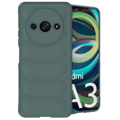 imoshion EasyGrip Back Cover für das Xiaomi Redmi A3 - Dunkelgrün