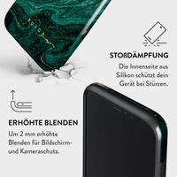 Burga Tough Back Cover für das iPhone Xr - Emerald Pool