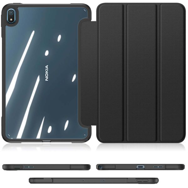 Dux Ducis Toby Klapphülle für das Nokia T20 - Schwarz